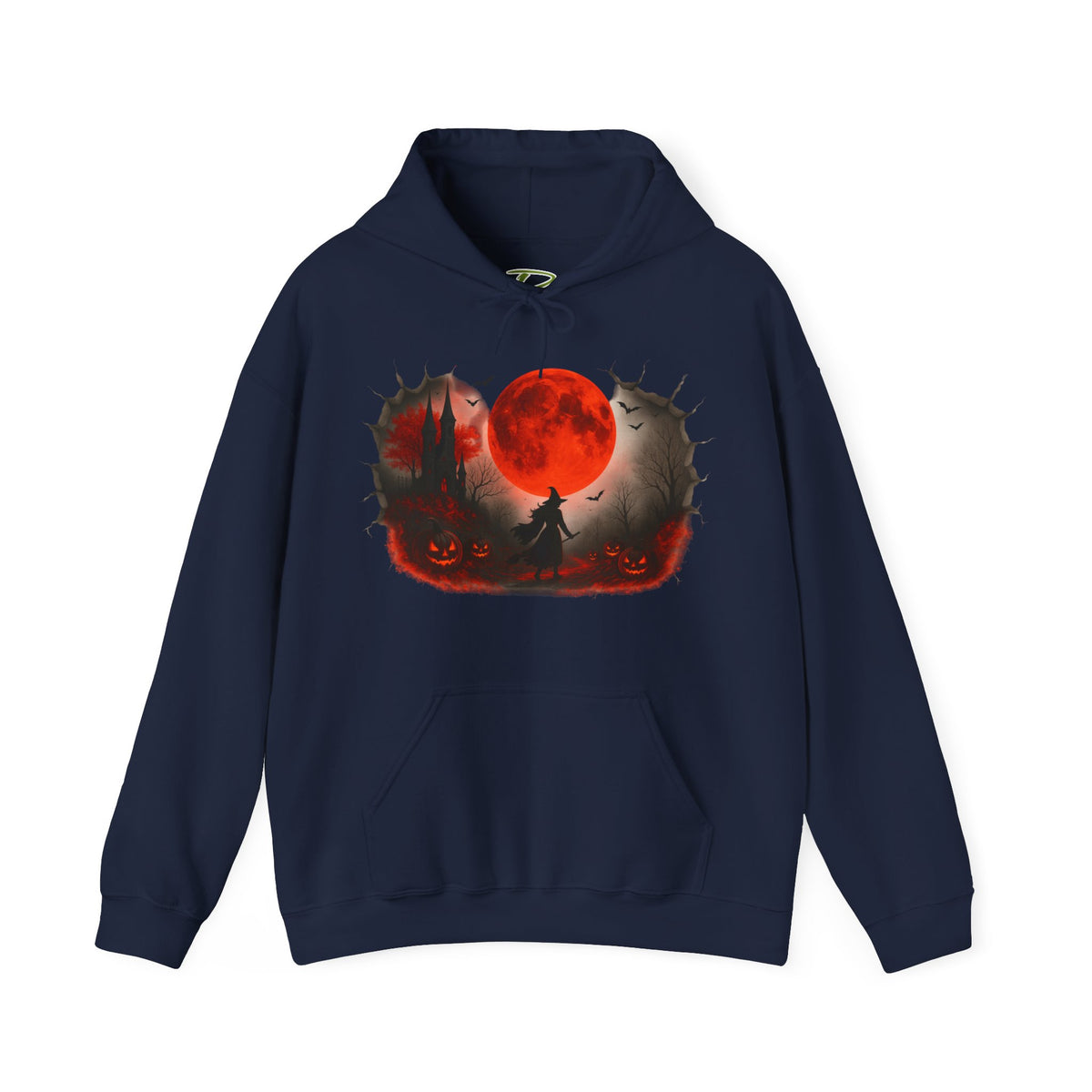 Halloween Hoodie - Cozy Fall Hooded Sweatshirt & Seasonal Gift - Halloween Witch Hoodie - Halloween Costume