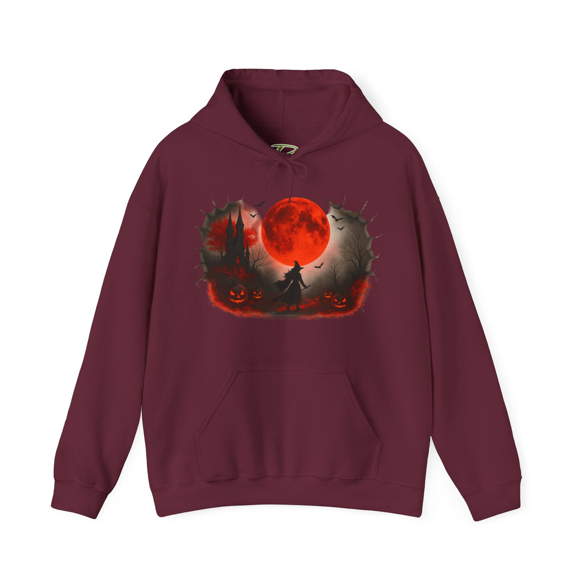 Halloween Hoodie - Cozy Fall Hooded Sweatshirt & Seasonal Gift - Halloween Witch Hoodie - Halloween Costume