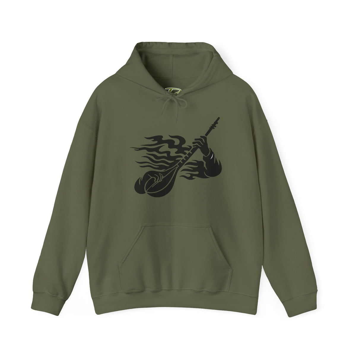 Rock and Roll Hoodie - Music Lovers Hooded Sweatshirt