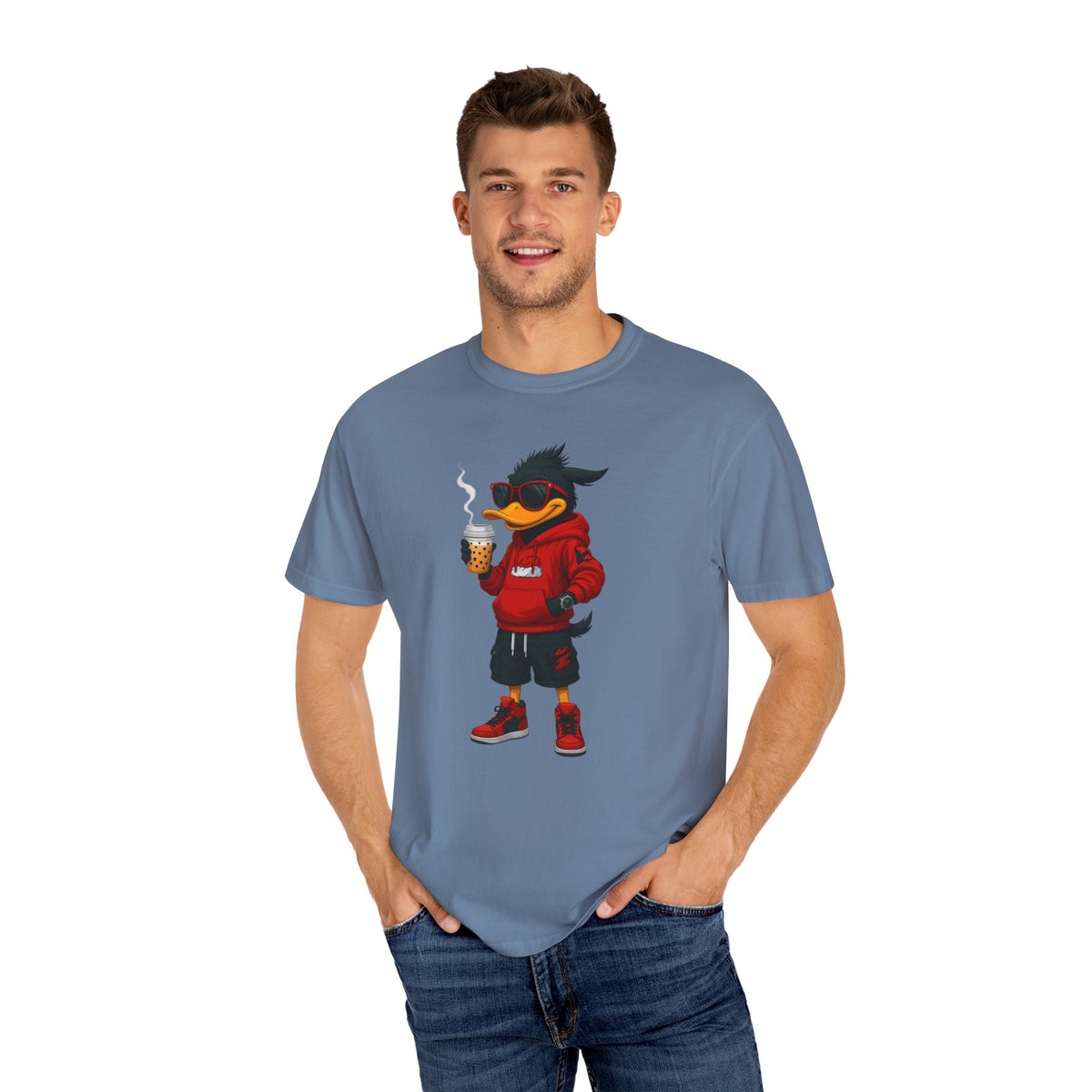 Cool Graphic T-Shirt for Men | Streetwear Coffee Tee