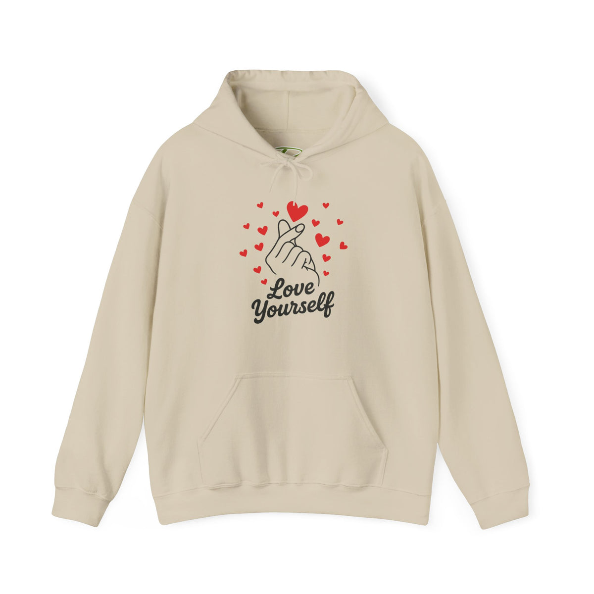 Love Yourself Hoodie – Motivational Hooded Sweatshirt