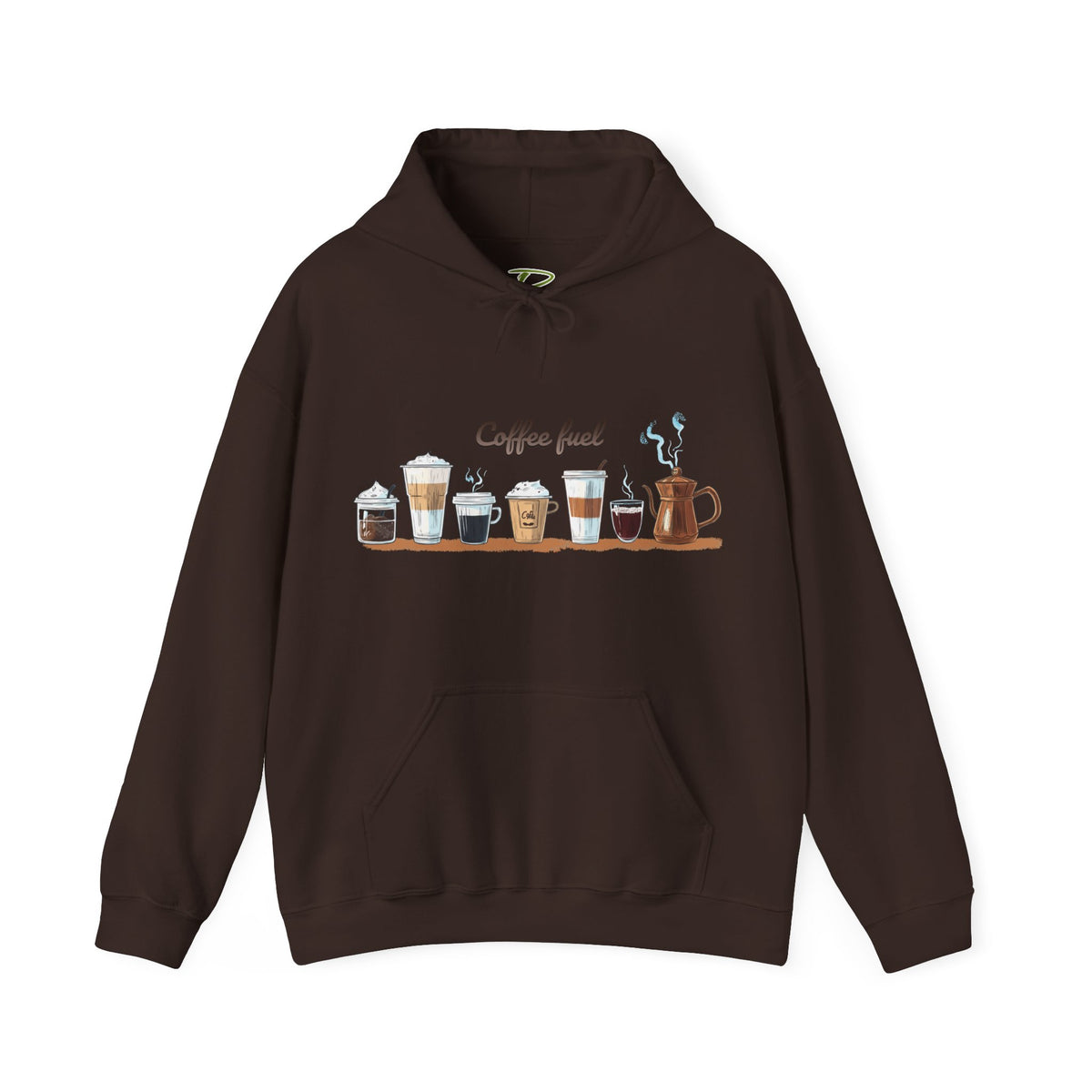Coffee Hoodie - Unisex Coffee-Themed Hooded Sweatshirt - Cozy Sweatshirt for Coffee Lovers