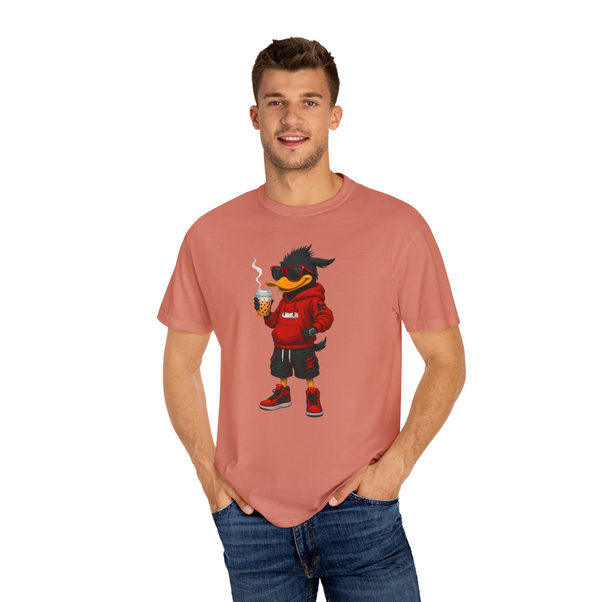 Cool Graphic T-Shirt for Men | Streetwear Coffee Tee