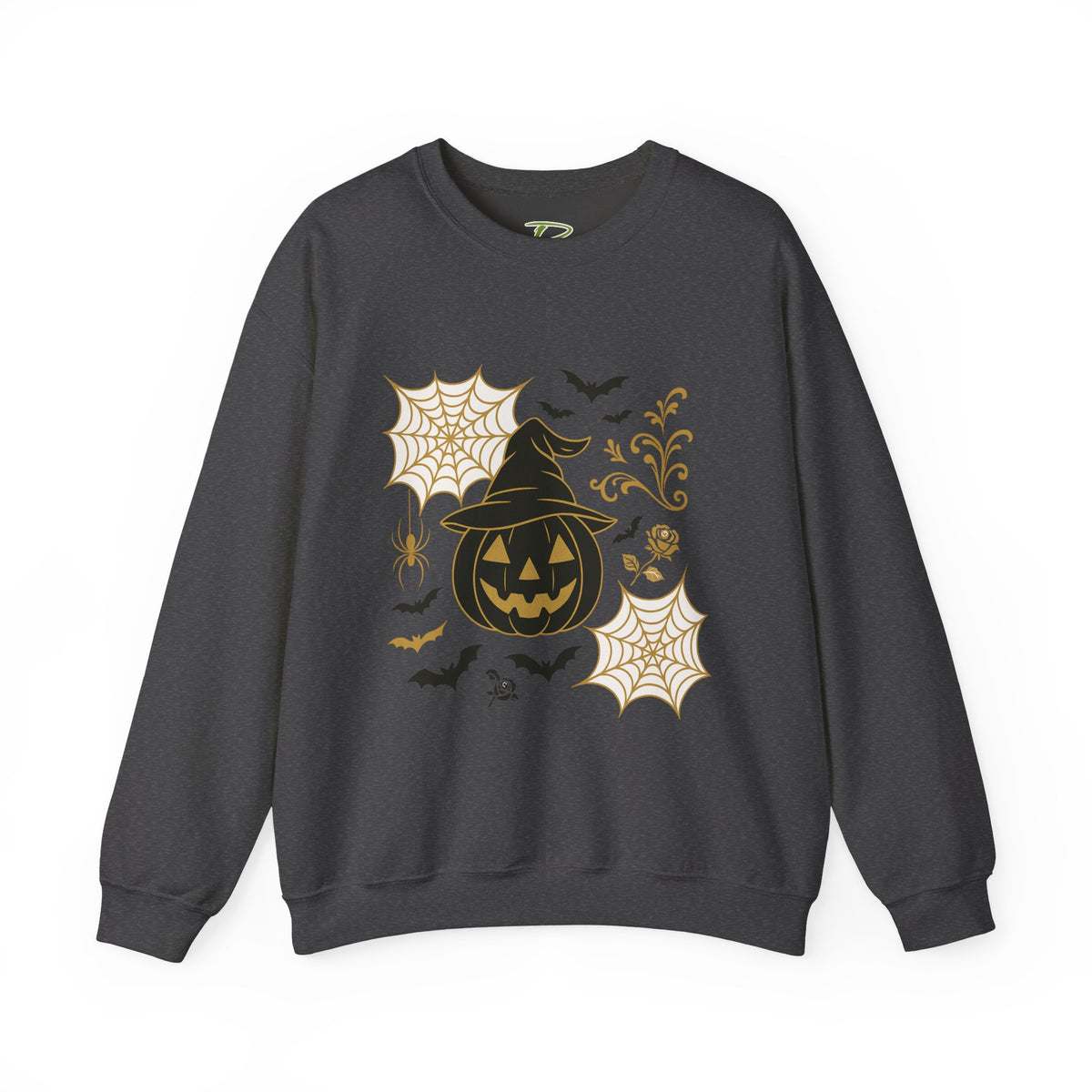 Halloween Pumpkin Sweatshirt – Spooky Crewneck - Halloween Sweatshirt - Cozy Fall Sweater & Seasonal Gift