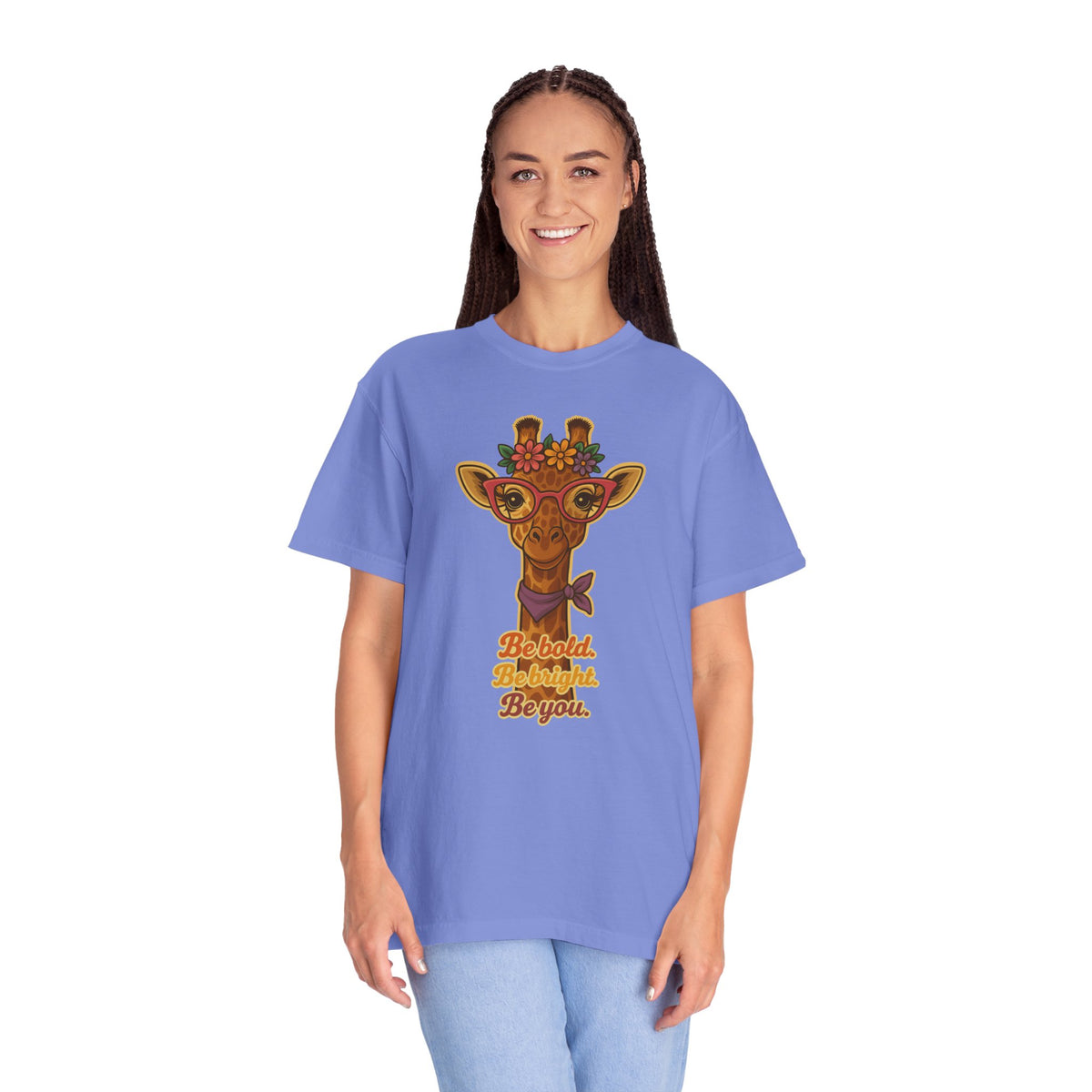 Cute Giraffe T-shirt | Inspirational Women's Graphic Tee