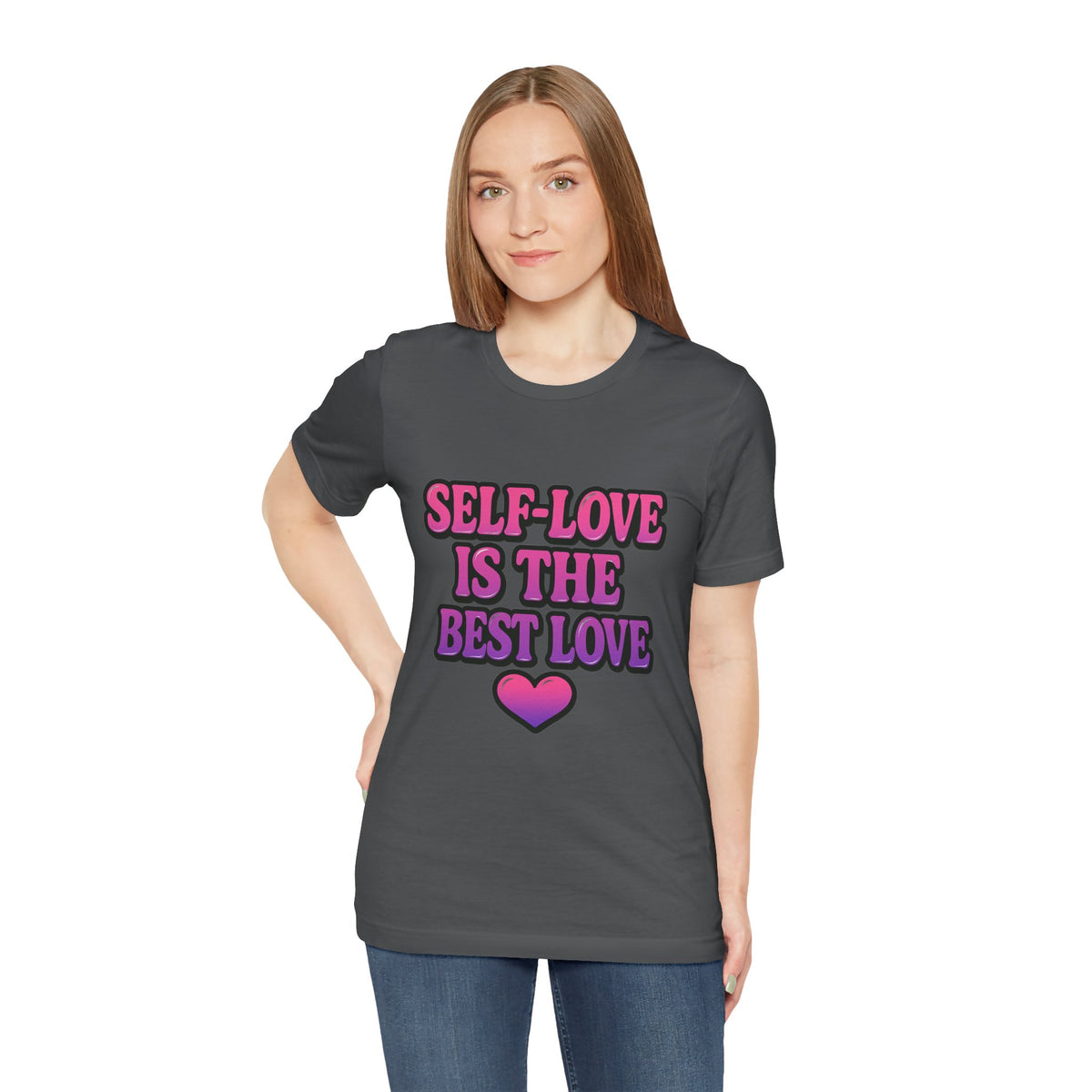 Self-Love T-Shirt - Lightweight fabric Tee - Engagement gift idea