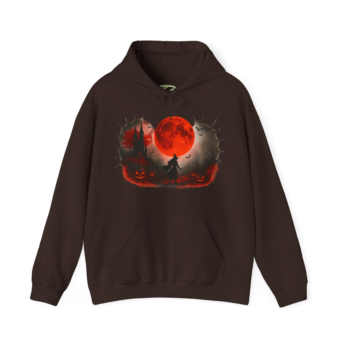 Halloween Hoodie - Cozy Fall Hooded Sweatshirt & Seasonal Gift - Halloween Witch Hoodie - Halloween Costume