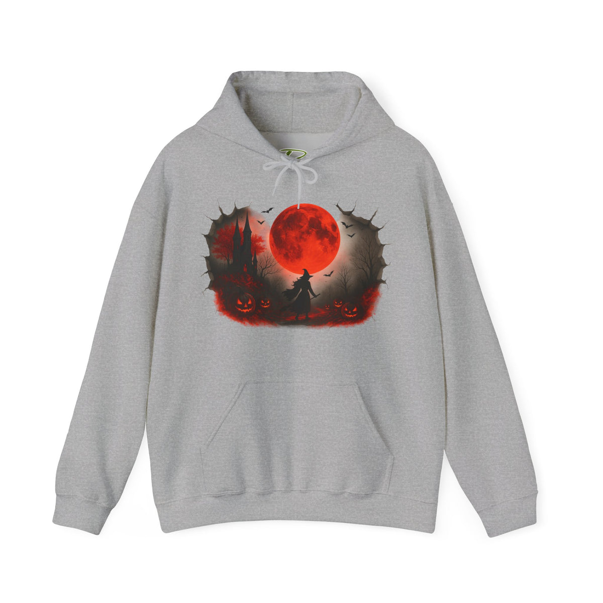 Halloween Hoodie - Cozy Fall Hooded Sweatshirt & Seasonal Gift - Halloween Witch Hoodie - Halloween Costume