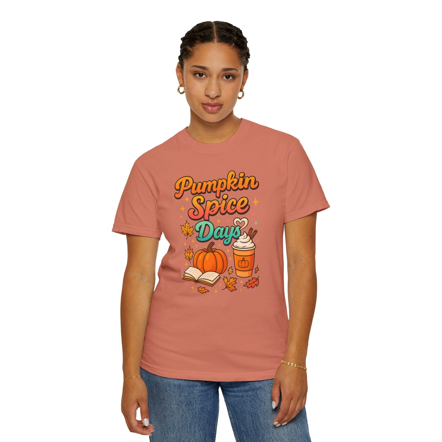 Pumpkin Spice Graphic T-shirt - Halloween Tee