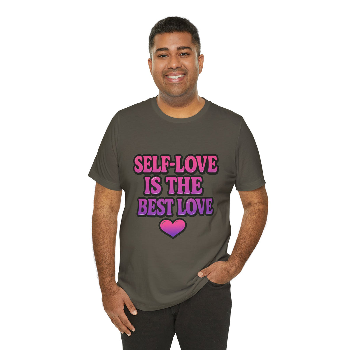 Self-Love T-Shirt - Lightweight fabric Tee - Engagement gift idea
