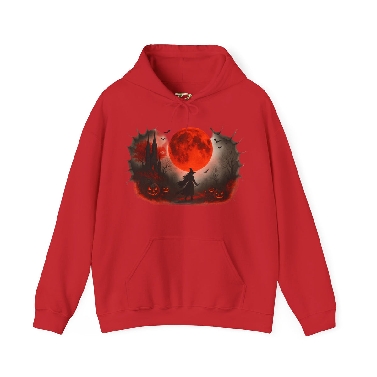 Halloween Hoodie - Cozy Fall Hooded Sweatshirt & Seasonal Gift - Halloween Witch Hoodie - Halloween Costume