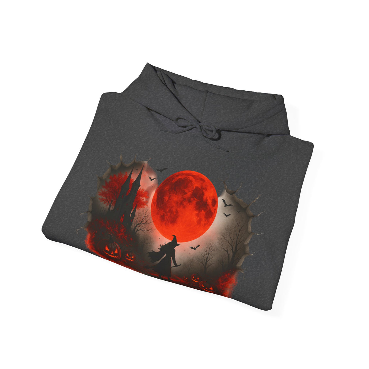 Halloween Hoodie - Cozy Fall Hooded Sweatshirt & Seasonal Gift - Halloween Witch Hoodie - Halloween Costume