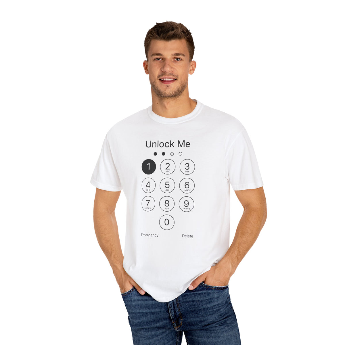 Unlock Me Graphic Tee | Funny Geek Graphic Tee | Tech Humor Shirt