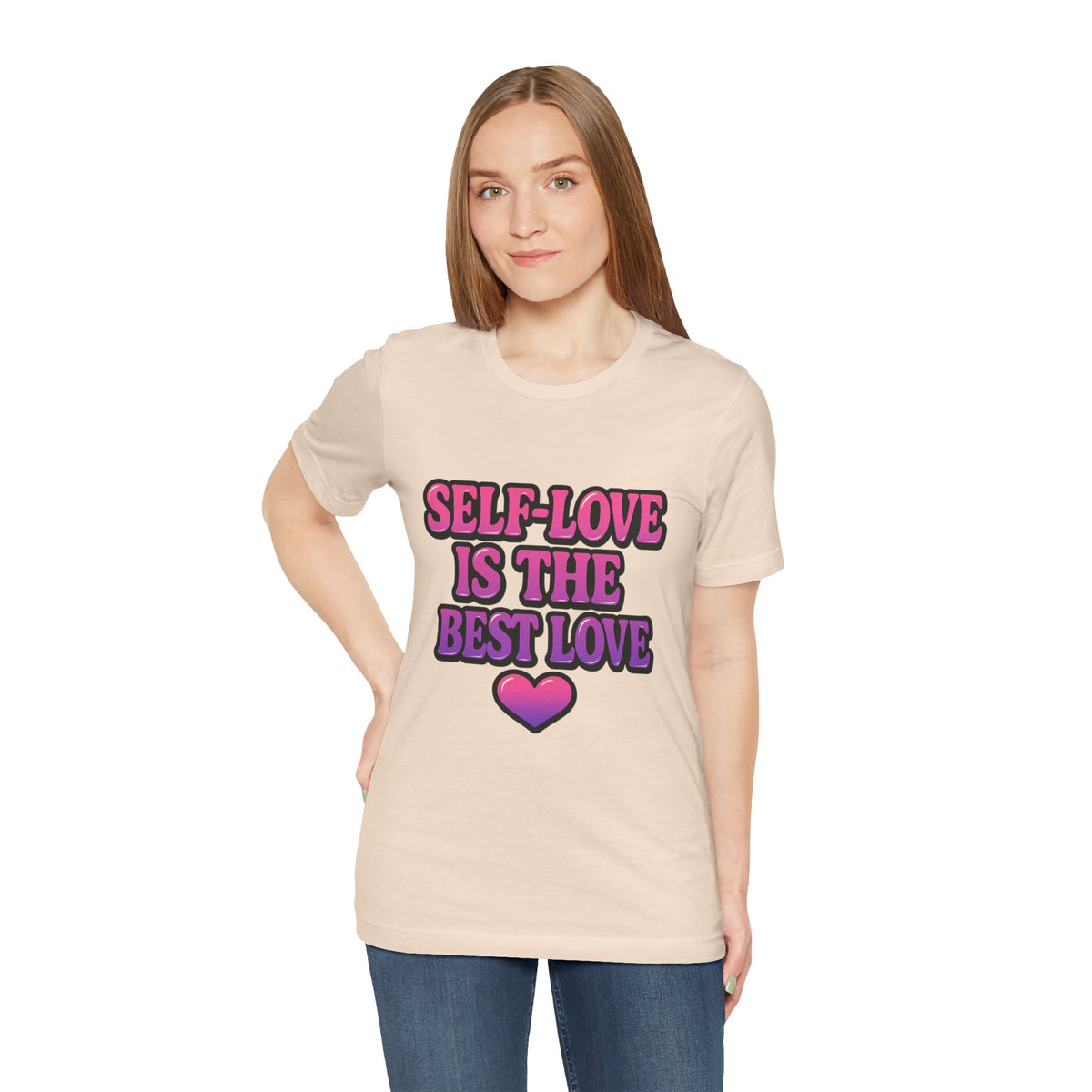 Self-Love T-Shirt - Lightweight fabric Tee - Engagement gift idea
