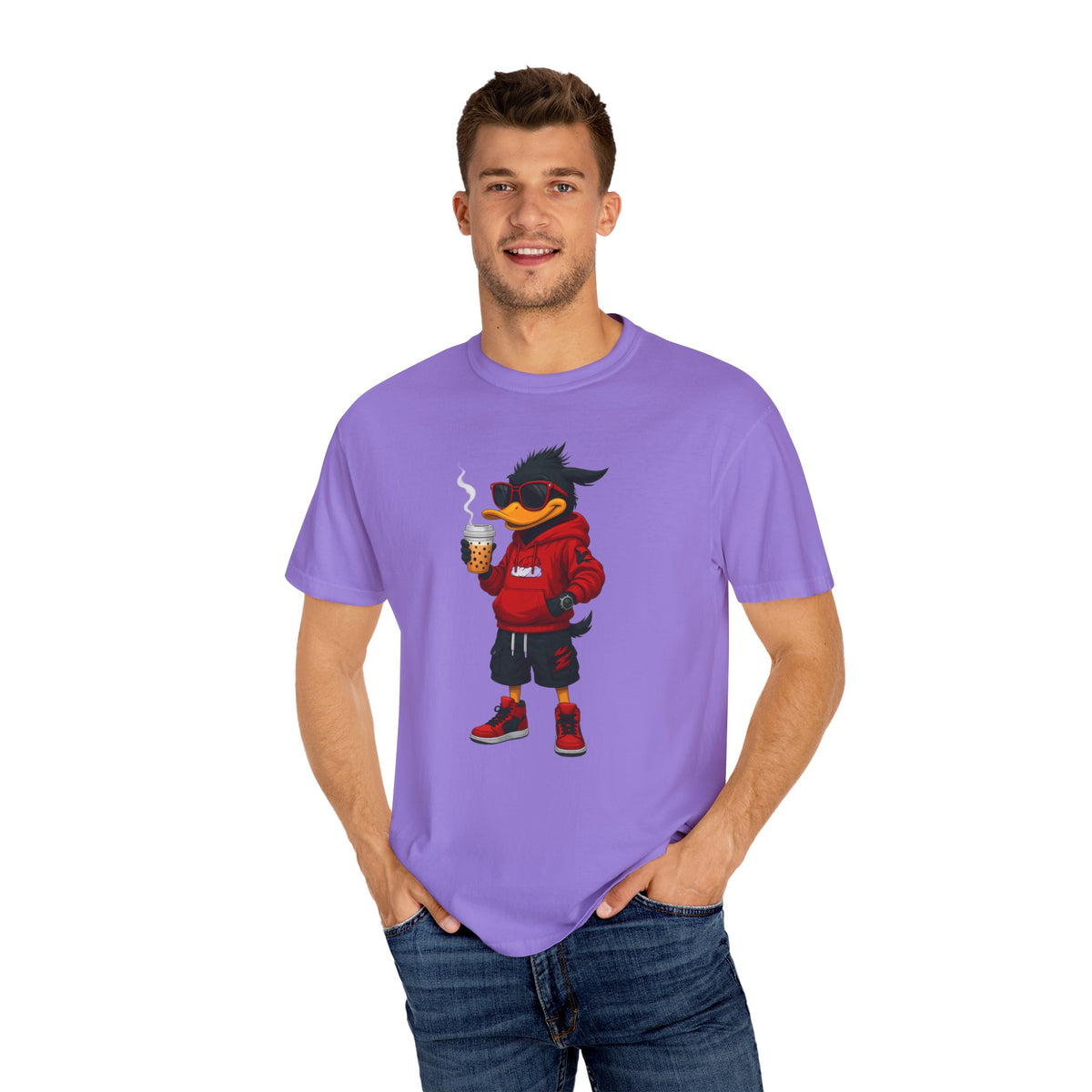 Cool Graphic T-Shirt for Men | Streetwear Coffee Tee