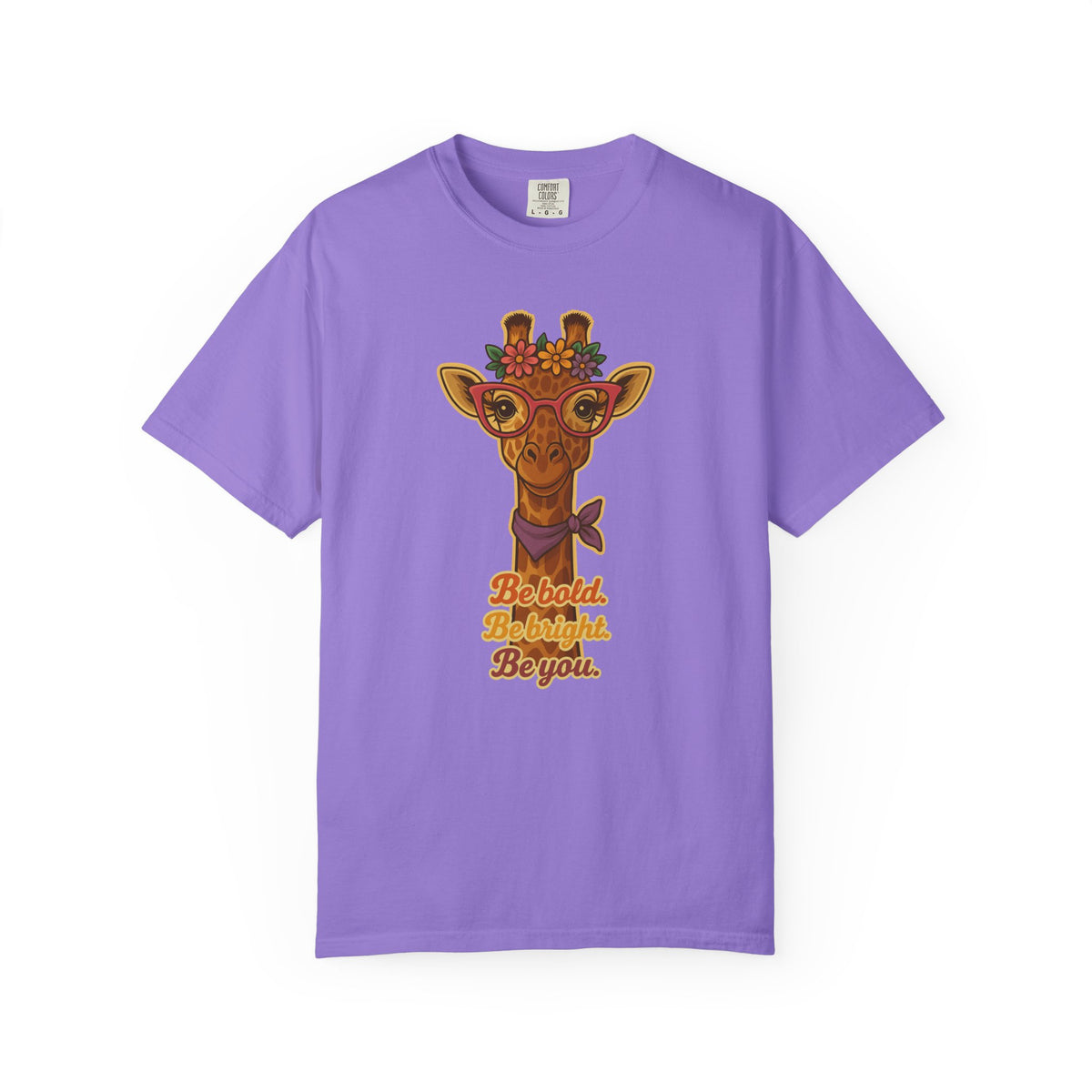 Cute Giraffe T-shirt | Inspirational Women's Graphic Tee