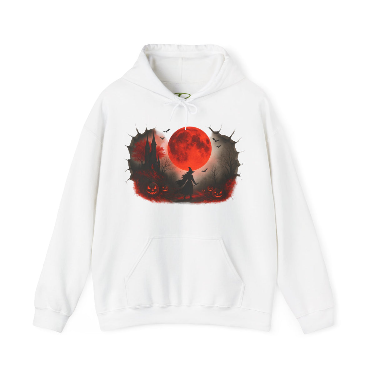Halloween Hoodie - Cozy Fall Hooded Sweatshirt & Seasonal Gift - Halloween Witch Hoodie - Halloween Costume