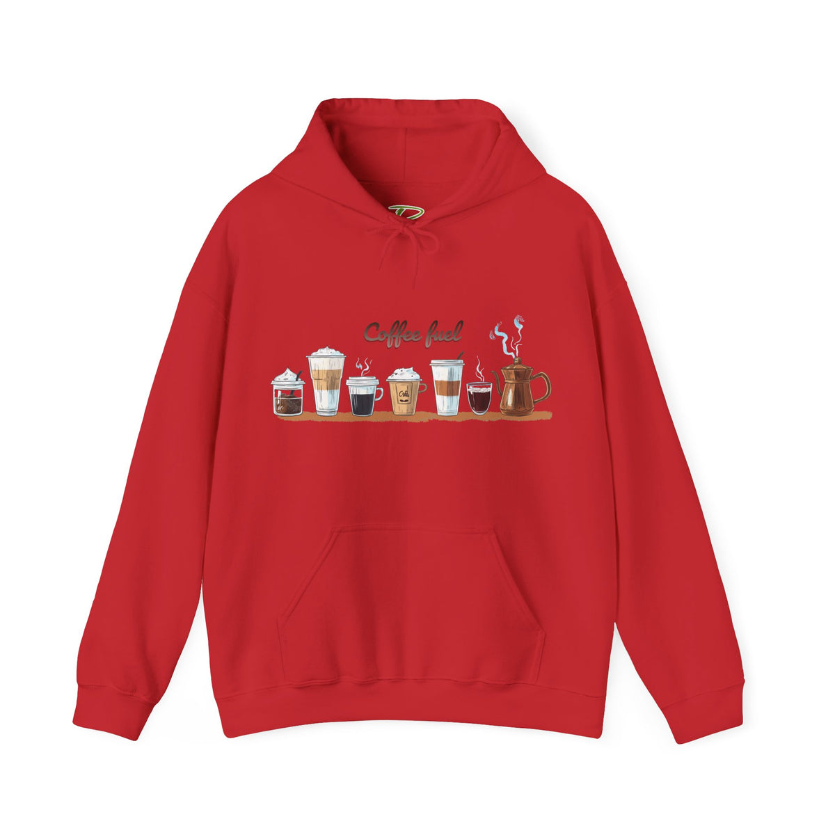 Coffee Hoodie - Unisex Coffee-Themed Hooded Sweatshirt - Cozy Sweatshirt for Coffee Lovers