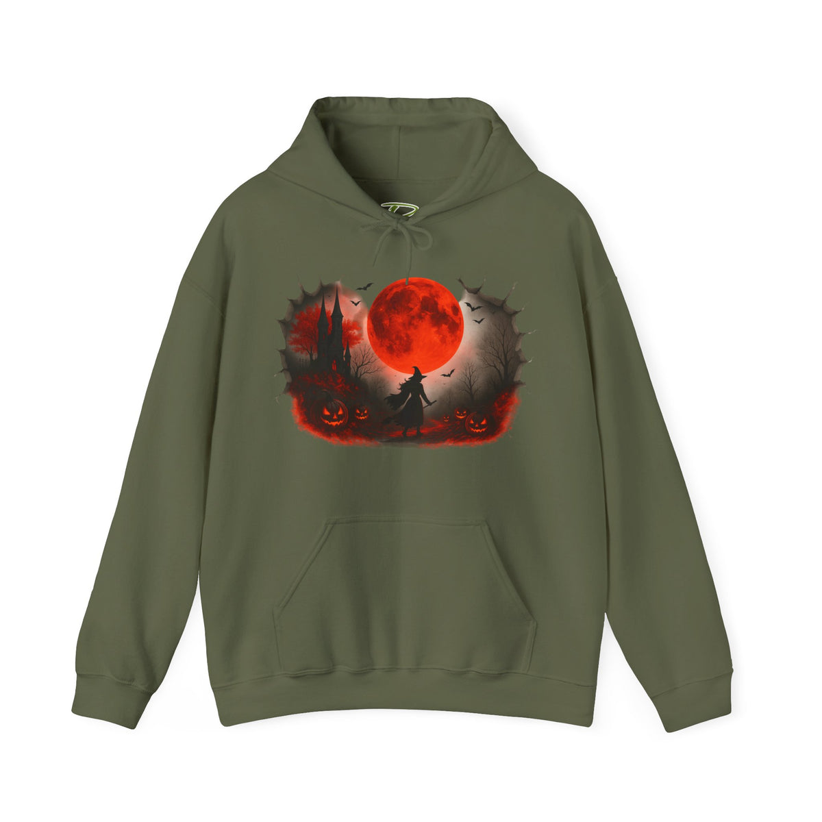Halloween Hoodie - Cozy Fall Hooded Sweatshirt & Seasonal Gift - Halloween Witch Hoodie - Halloween Costume