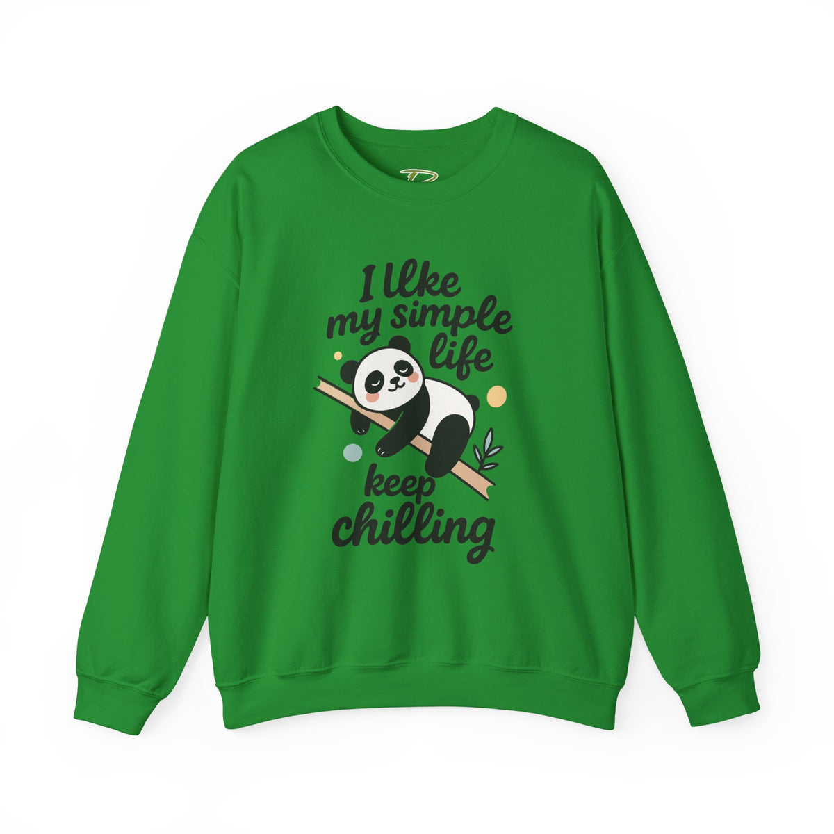 Panda Sweatshirt - Simple Life Graphic Pullover