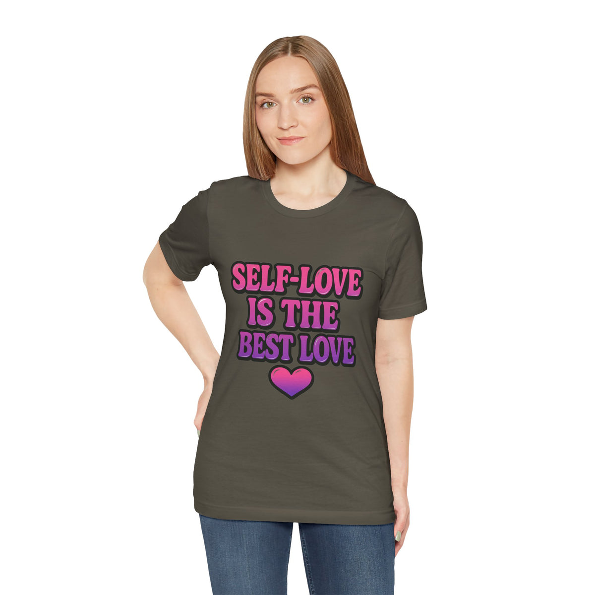Self-Love T-Shirt - Lightweight fabric Tee - Engagement gift idea