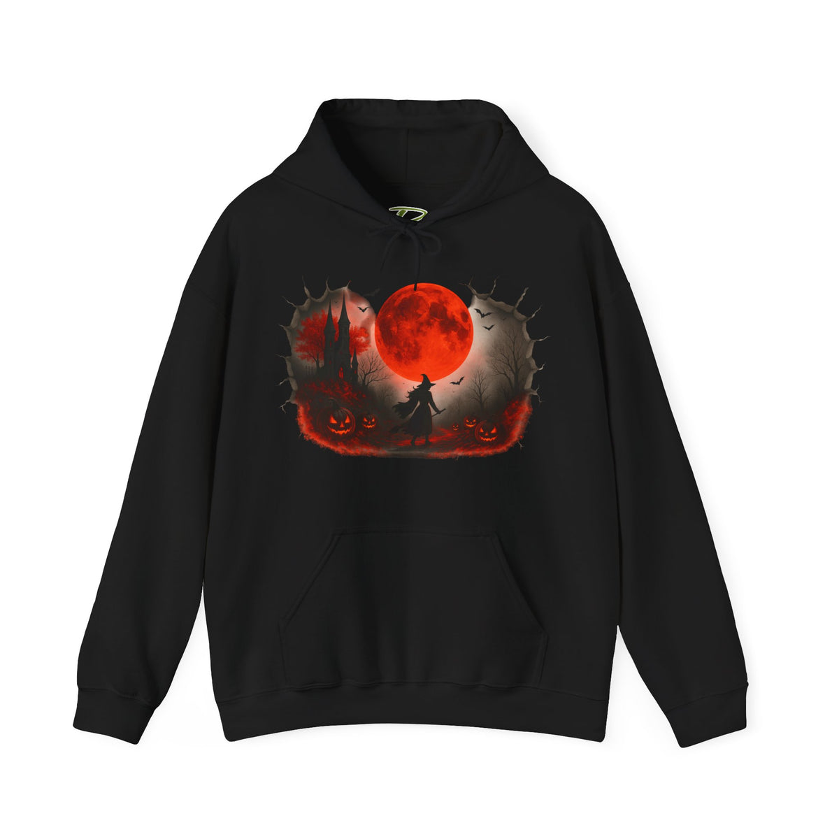 Halloween Hoodie - Cozy Fall Hooded Sweatshirt & Seasonal Gift - Halloween Witch Hoodie - Halloween Costume
