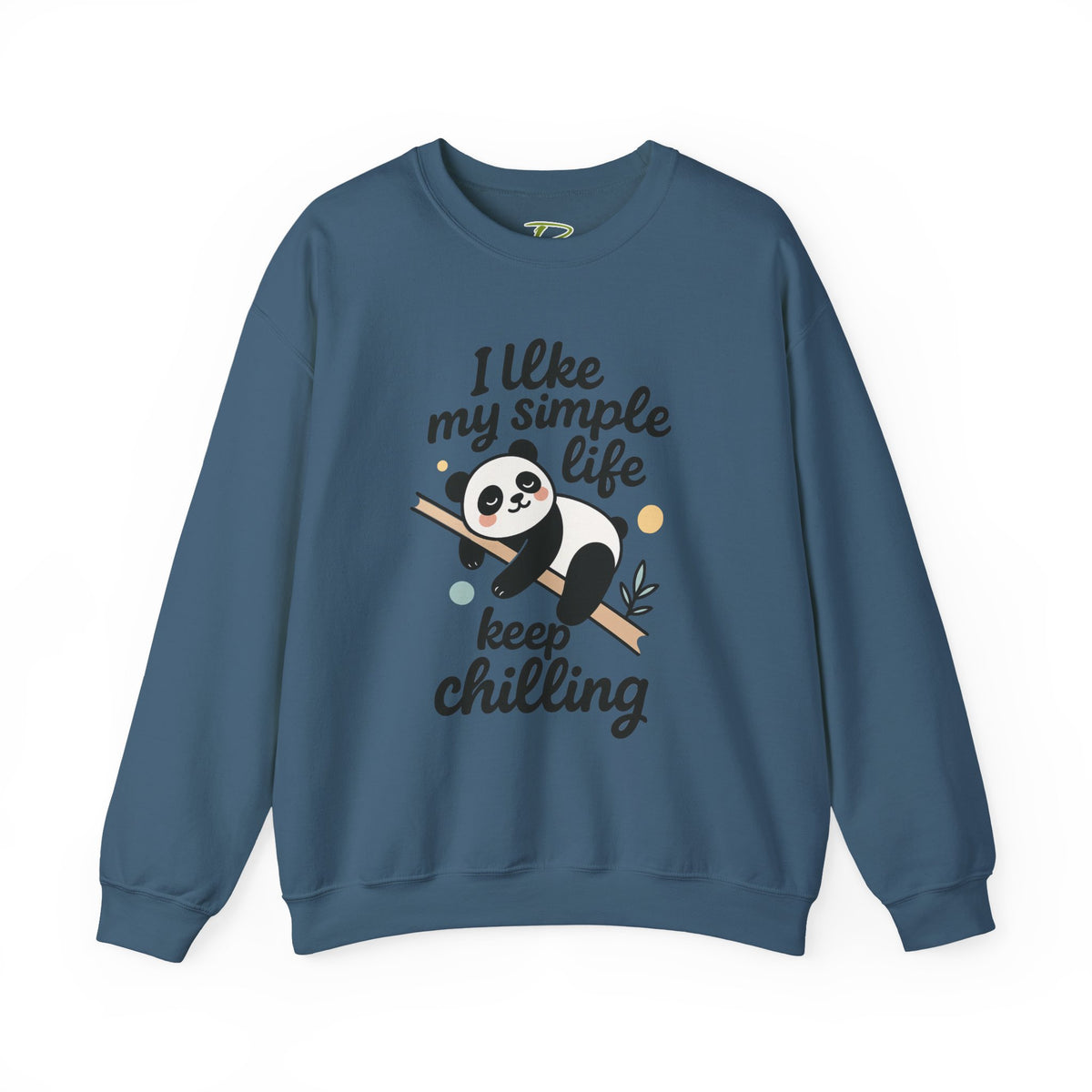 Panda Sweatshirt - Simple Life Graphic Pullover