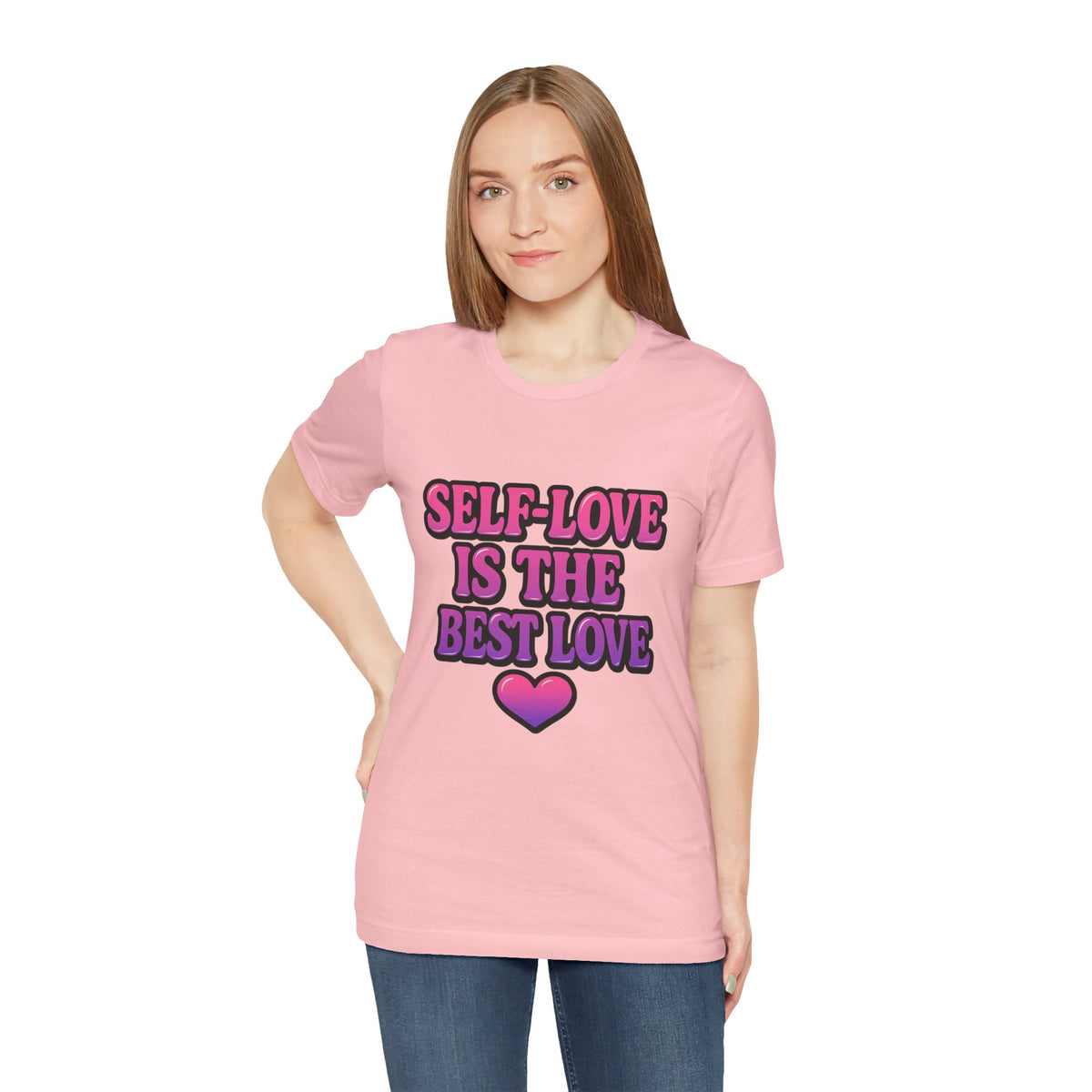 Self-Love T-Shirt - Lightweight fabric Tee - Engagement gift idea