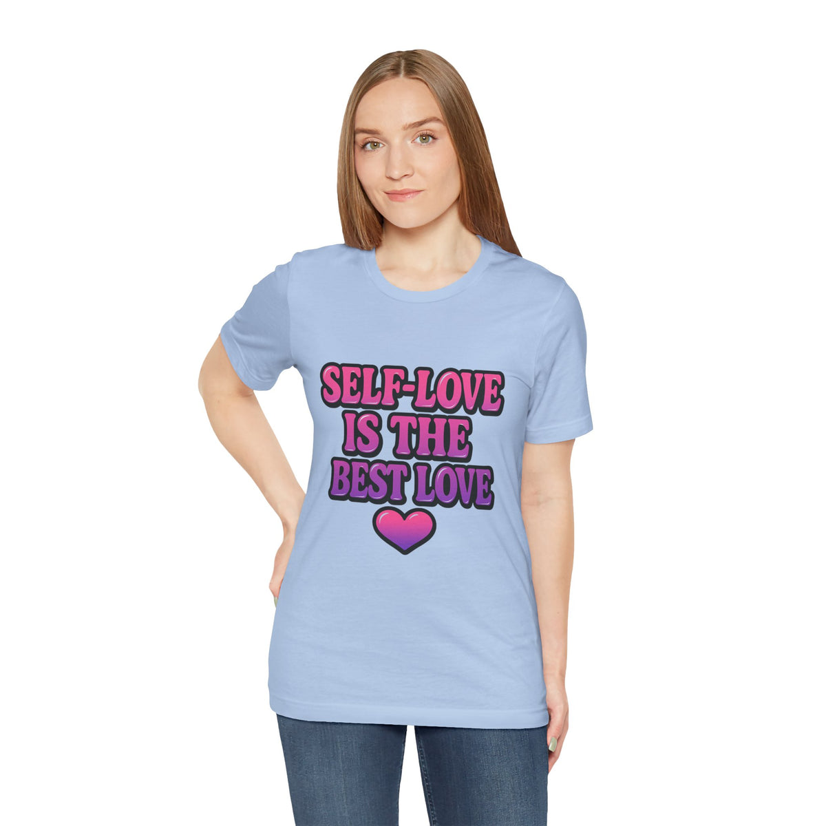 Self-Love T-Shirt - Lightweight fabric Tee - Engagement gift idea