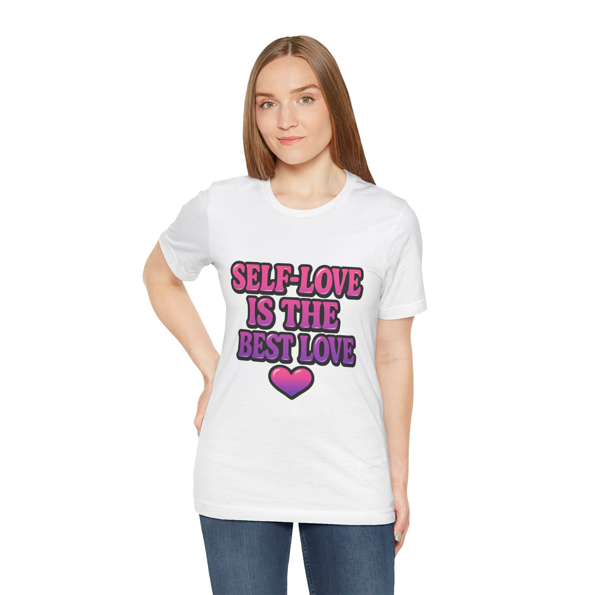 Self-Love T-Shirt - Lightweight fabric Tee - Engagement gift idea