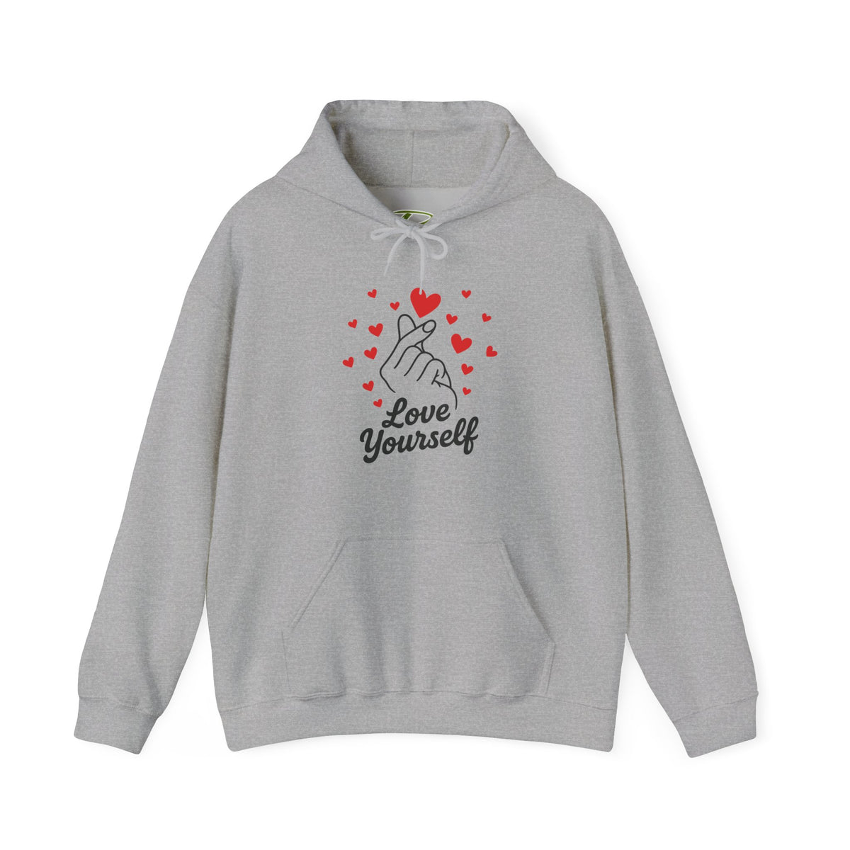 Love Yourself Hoodie – Motivational Hooded Sweatshirt