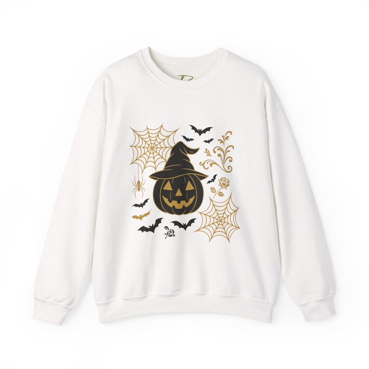 Halloween Pumpkin Sweatshirt – Spooky Crewneck - Halloween Sweatshirt - Cozy Fall Sweater & Seasonal Gift