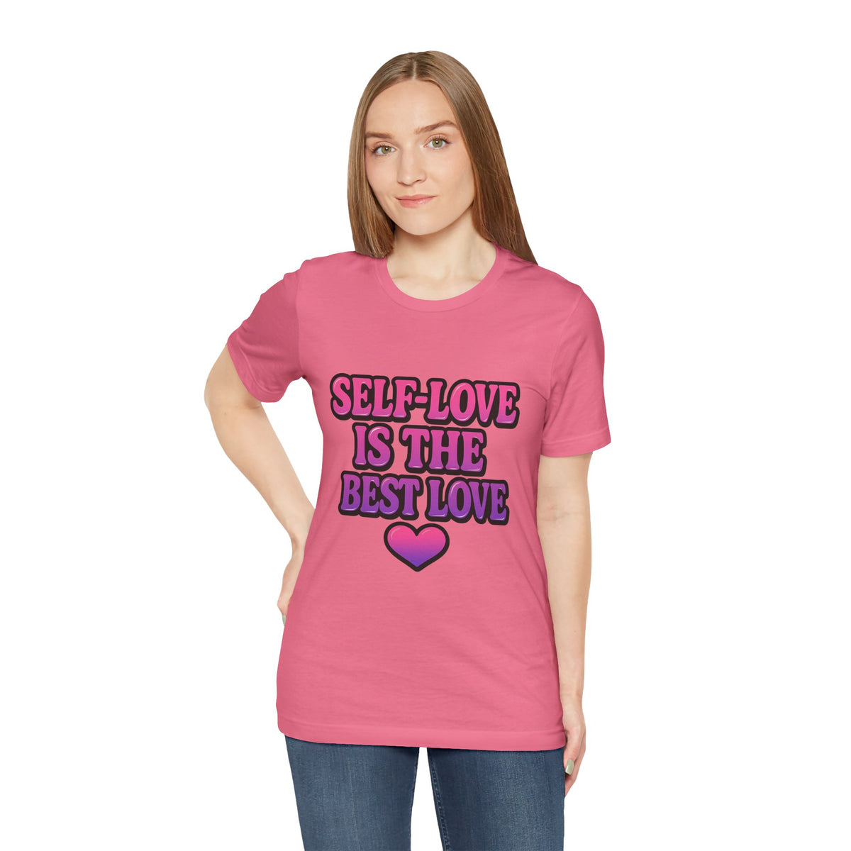 Self-Love T-Shirt - Lightweight fabric Tee - Engagement gift idea