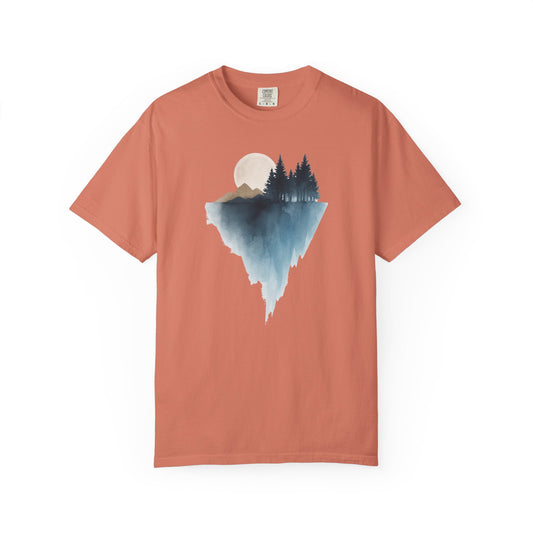 Outdoor Adventure T-Shirt | Unisex Mountain Sunrise Tee