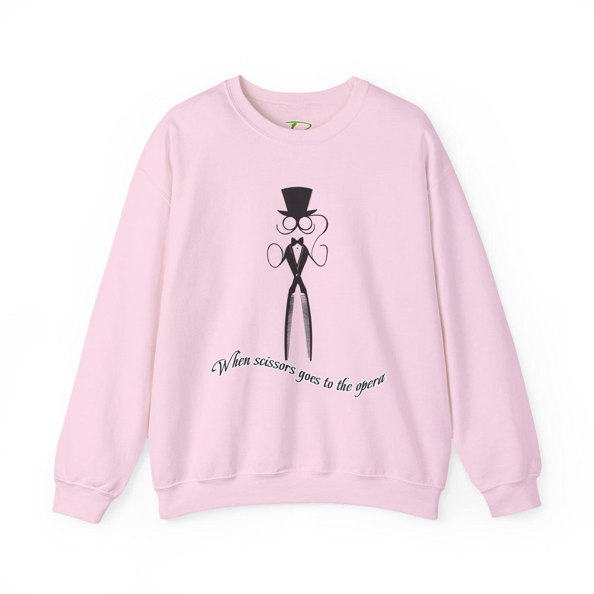 Funny Scissor Enthusiast Crewneck - Hairdresser Sweatshirt - Unisex Salon Humor Gift for Stylists & Cosmetologists