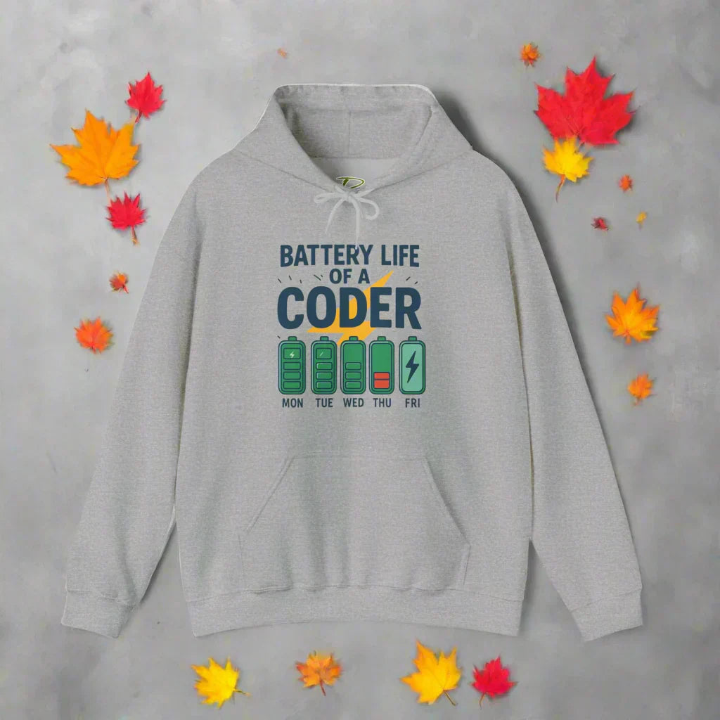 Battery Life of a Coder: Why This Hoodie Is the Perfect Gift for Programmers