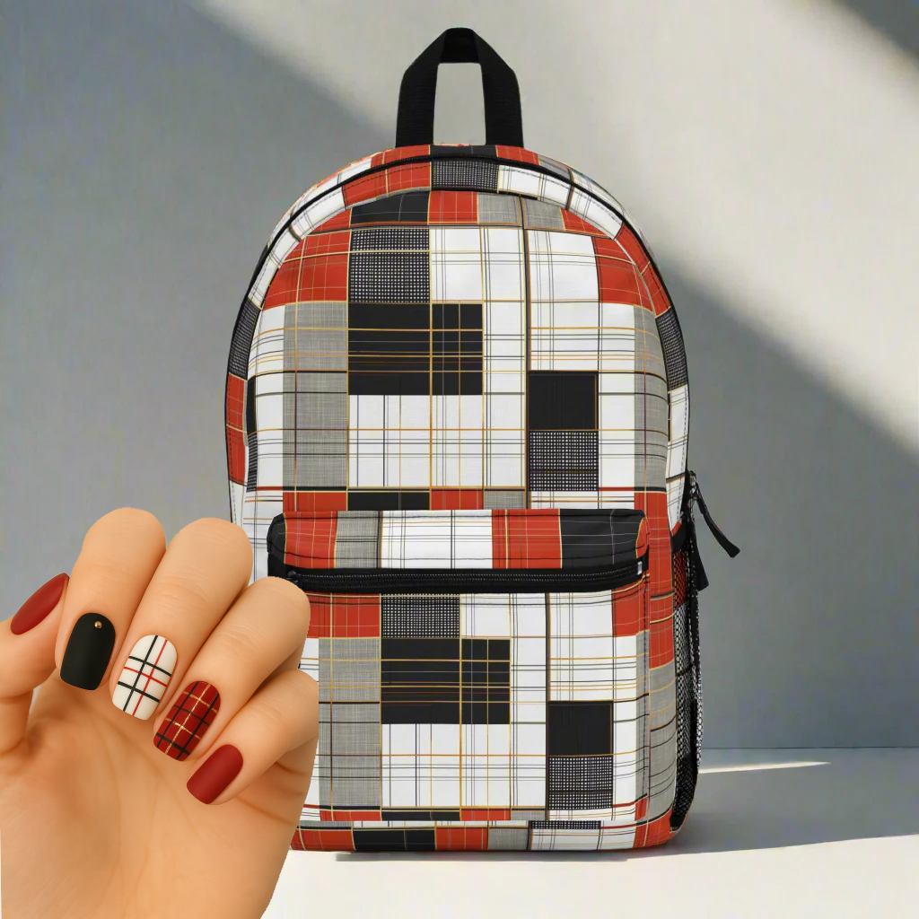 Match Your Nails to Your Backpack