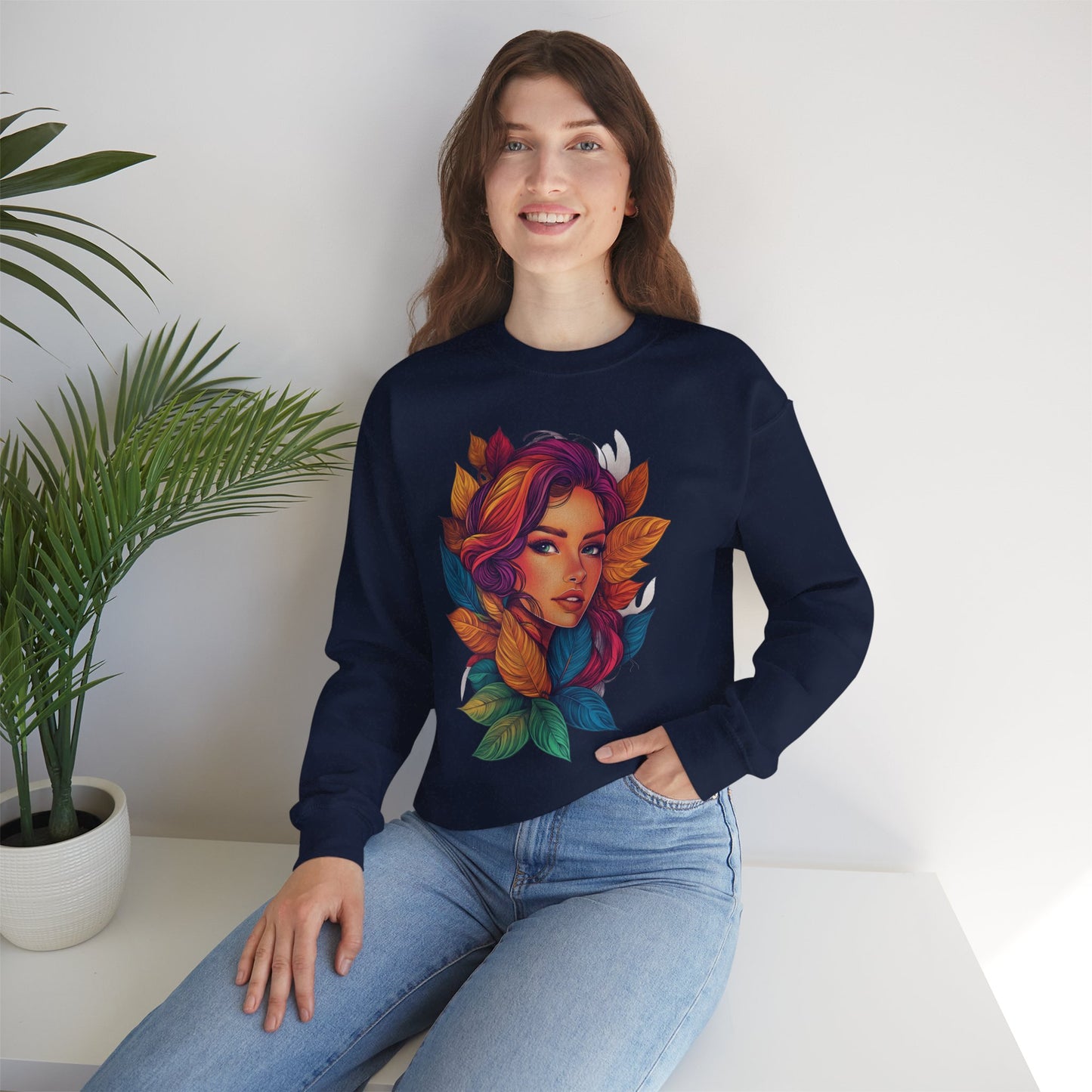 Fall Sweatshirt - Women's Fall Fashion - Seasonal Gift for Her