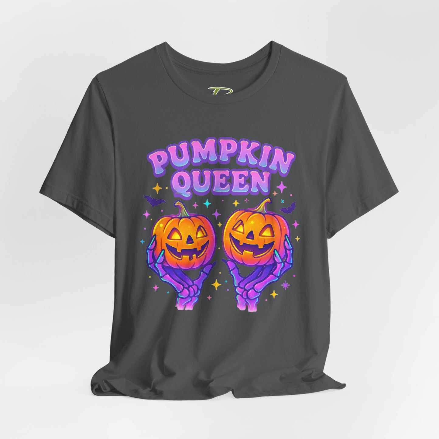 Pumpkin Queen Halloween T-Shirt - Lightweight fabric Tee - Cute Fall Graphic Tee - Spooky Season Outfit