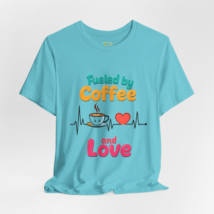 Coffee Lover T-Shirt | Funny Unisex Graphic Tee for Coffee Enthusiasts |  Lightweight fabric Tee