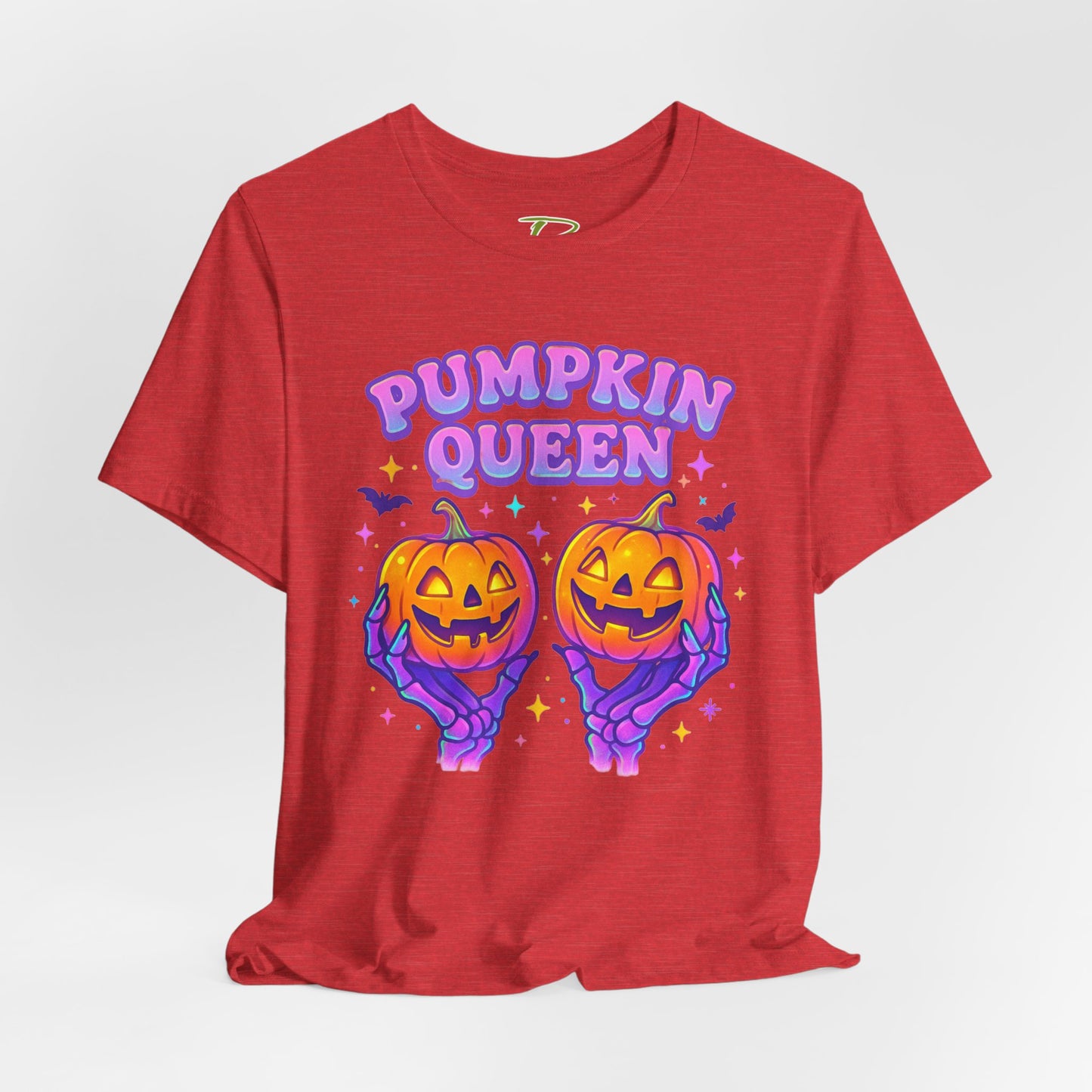 Pumpkin Queen Halloween T-Shirt - Lightweight fabric Tee - Cute Fall Graphic Tee - Spooky Season Outfit