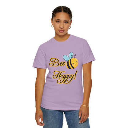 Bee Happy T-shirt | Cute Graphic Tee for Nature Lovers
