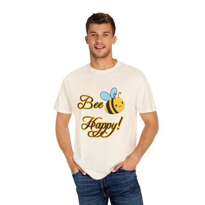 Bee Happy T-shirt | Cute Graphic Tee for Nature Lovers