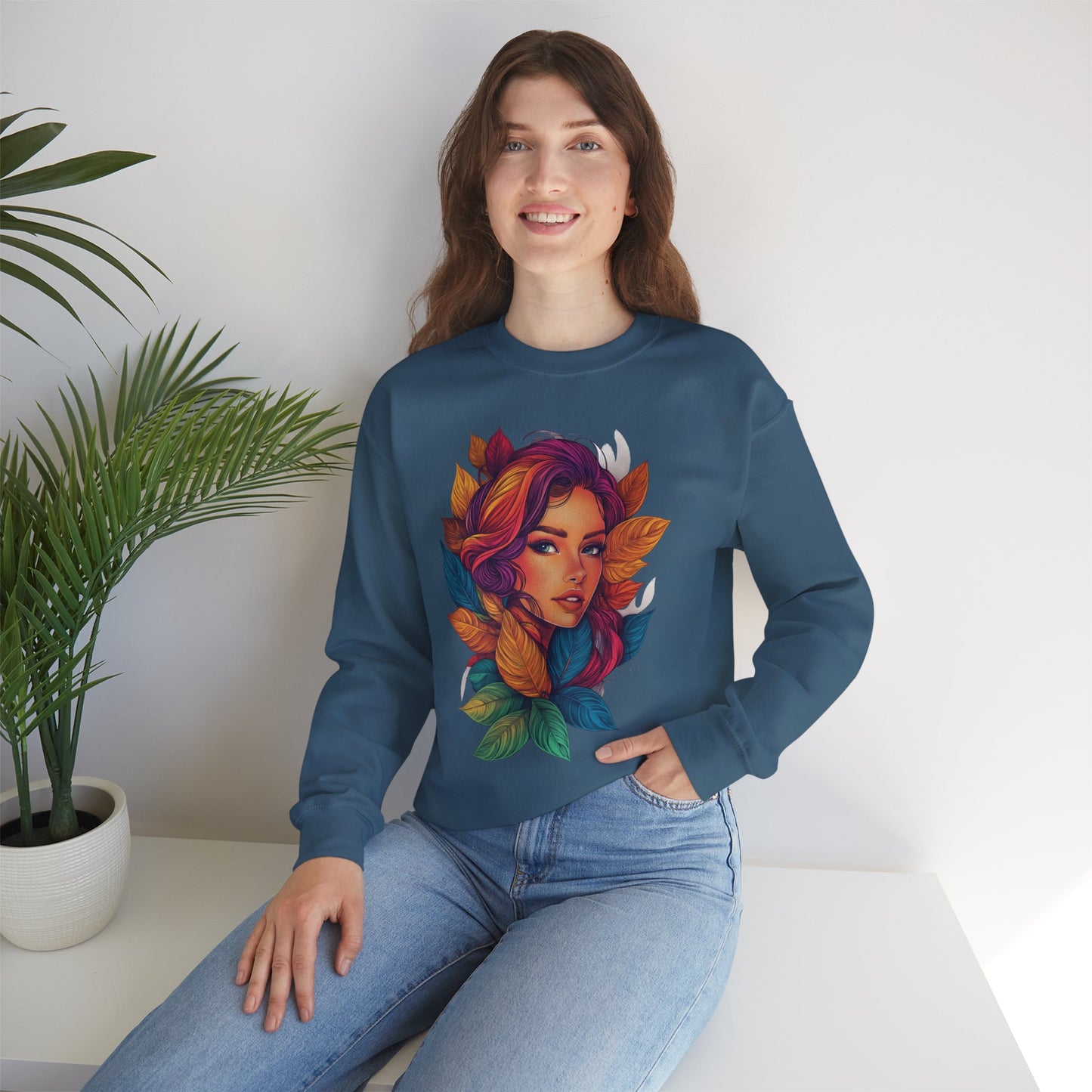 Fall Sweatshirt - Women's Fall Fashion - Seasonal Gift for Her
