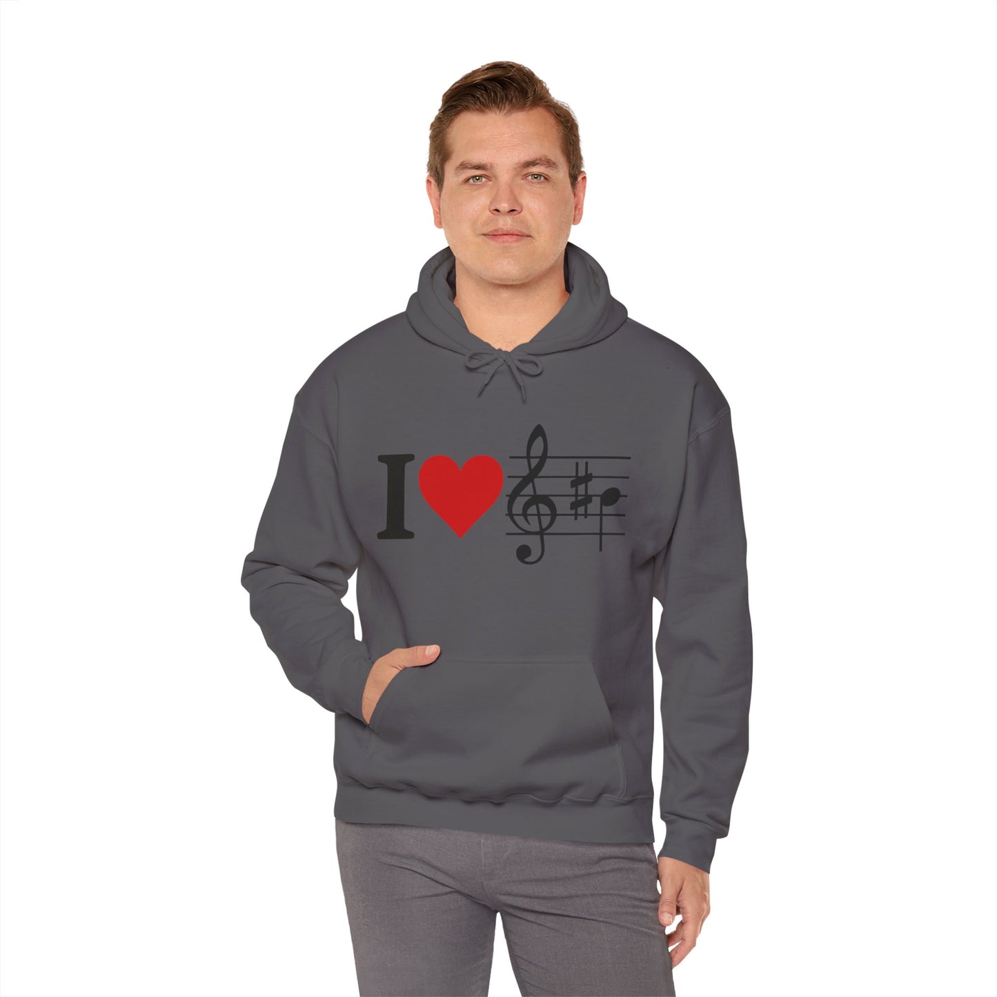 Music Hoodie for Men & Women - Concert Outfit - Unisex Sweatshirt Gift for Musicians & Music Lovers