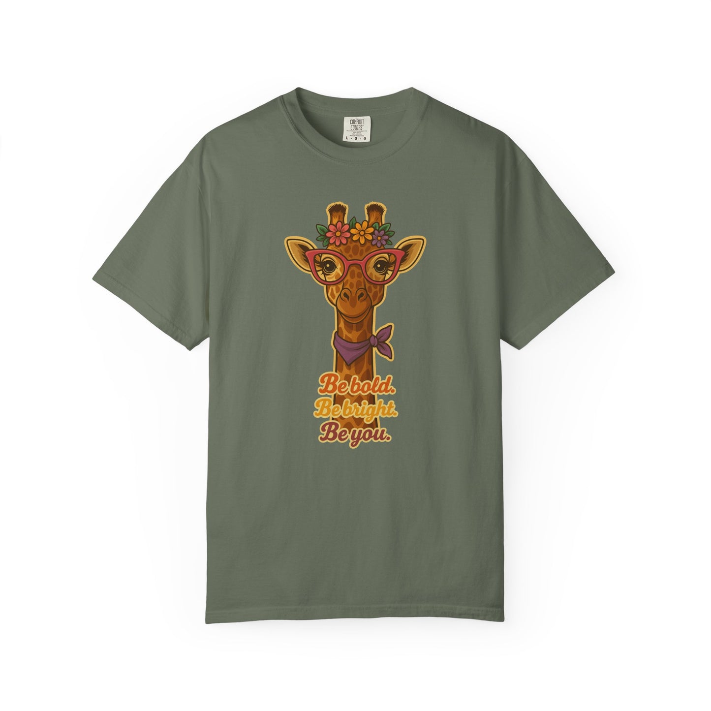 Cute Giraffe T-shirt | Inspirational Women's Graphic Tee