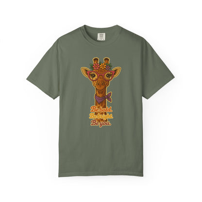 Cute Giraffe T-shirt | Inspirational Women's Graphic Tee