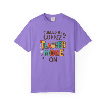 Teacher Coffee T-Shirt | Funny Unisex Teaching Tee | Unisex Back to School Tee