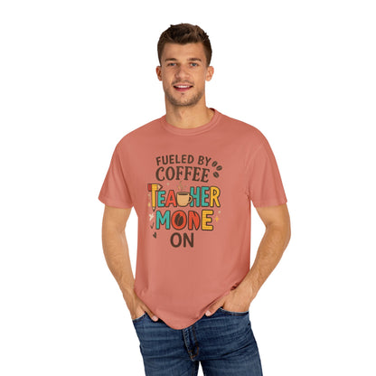 Teacher Coffee T-Shirt | Funny Unisex Teaching Tee | Unisex Back to School Tee