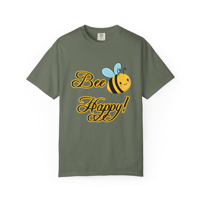 Bee Happy T-shirt | Cute Graphic Tee for Nature Lovers